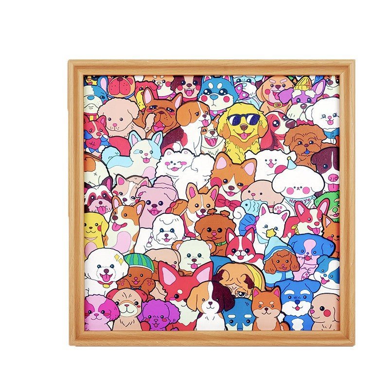 DIY Wooden Photo Frame | Build Puppy Puzzle - FunAcrylic