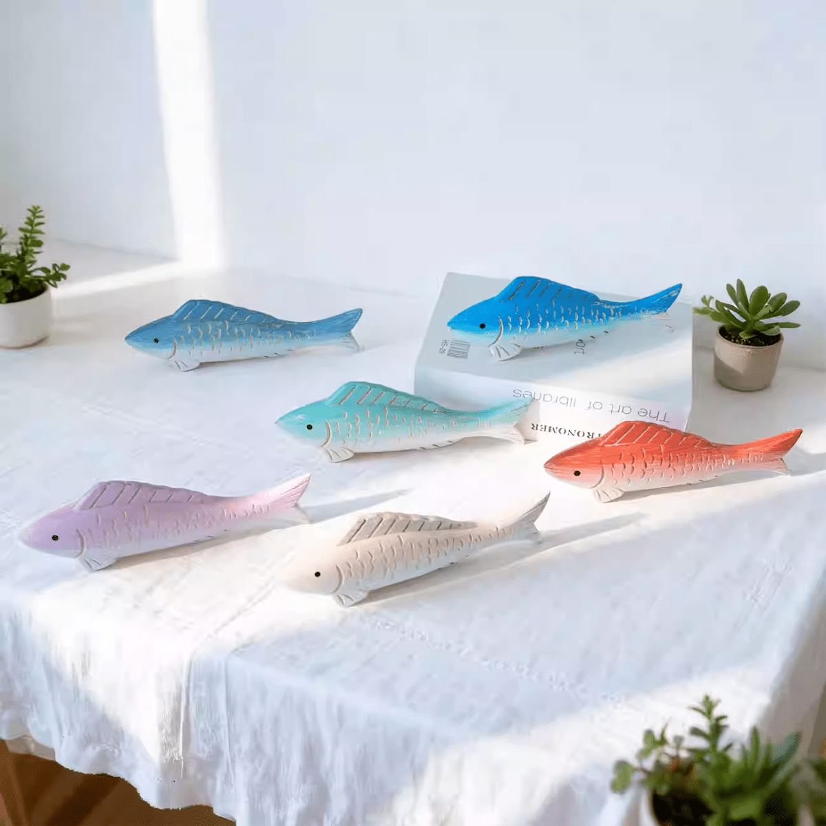 DIY Wooden Carved Fish Kit | Paint Your Ocean Decor 🐟 - FunAcrylic