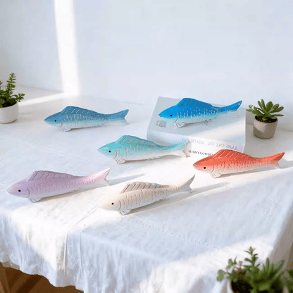 DIY Wooden Carved Fish Kit | Paint Your Ocean Decor 🐟 - FunAcrylic