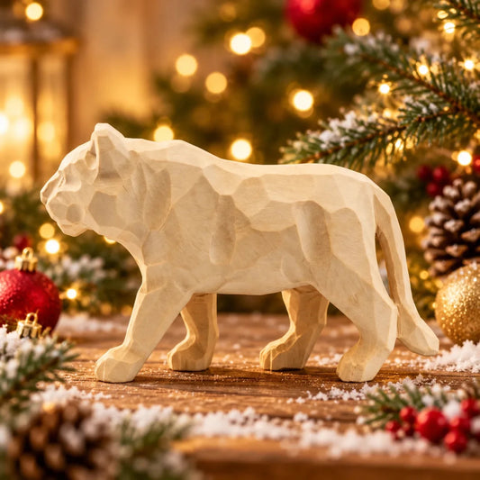 Paint Your Own Wooden Leopard | DIY Blank Animal Craft Kit - FunAcrylic