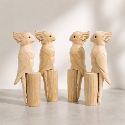 Wooden Cockatoos & Marker Craft Kit 🦜 - FunAcrylic