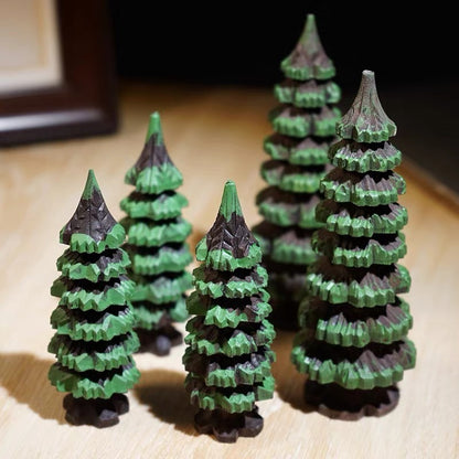 Hand-carved Wooden Tree Doodle Kit🎄