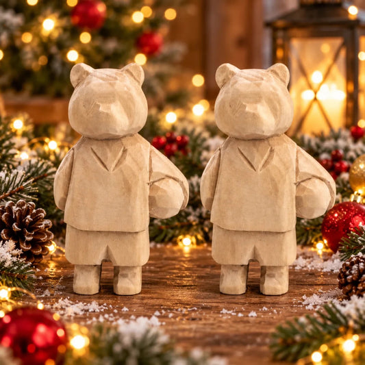 DIY Paintable 3D Wooden Soccer Bear - FunAcrylic