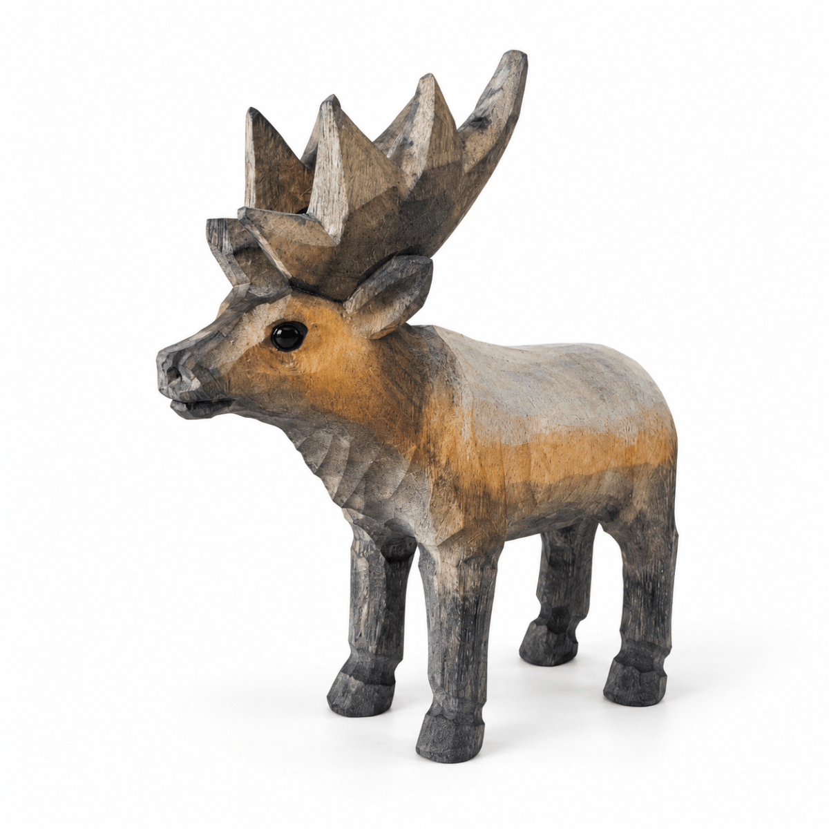 Hand-Carved Wooden Animal Figurines – Wildlife Collection & Mystery Blind Box - FunAcrylic