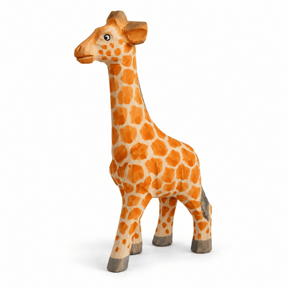 Hand-Carved Wooden Animal Figurines – Wildlife Collection & Mystery Blind Box - FunAcrylic