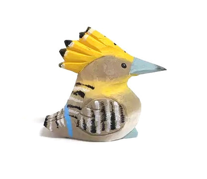DIY Paintable 3D Wooden Hoopoe Birds