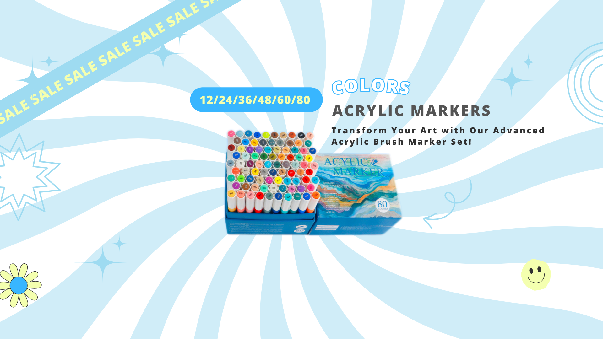 Unleash Your Inner Artist – Premium Acrylic Markers & DIY Paint Kits