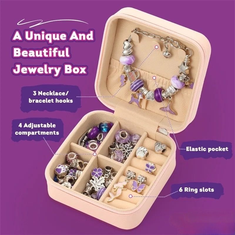 🌟 DIY Crystal Bead Charm Kit - FunAcrylic