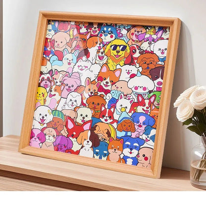 DIY Wooden Photo Frame | Build Puppy Puzzle - FunAcrylic