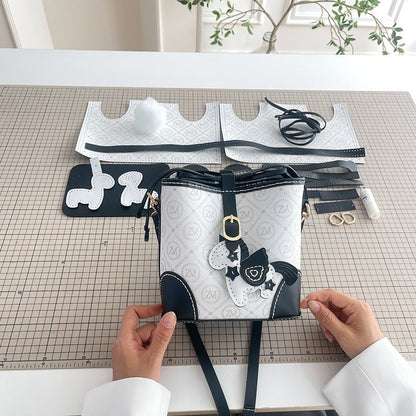 👜DIY Color - Blocking Bucket Bag Kit - FunAcrylic