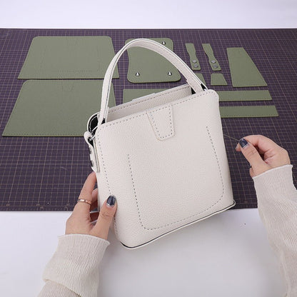 👜Small Square Bucket Bag DIY Sewing DIY Kit - FunAcrylic