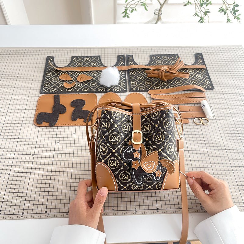 👜DIY Color - Blocking Bucket Bag Kit - FunAcrylic