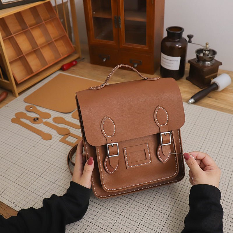 👜DIY Vintage Woven Backpack - FunAcrylic