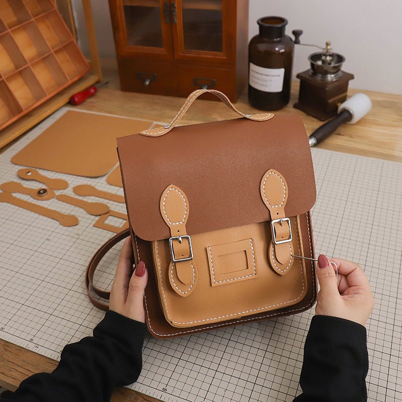 👜DIY Vintage Woven Backpack - FunAcrylic