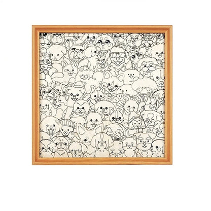 DIY Wooden Photo Frame | Build Puppy Puzzle - FunAcrylic