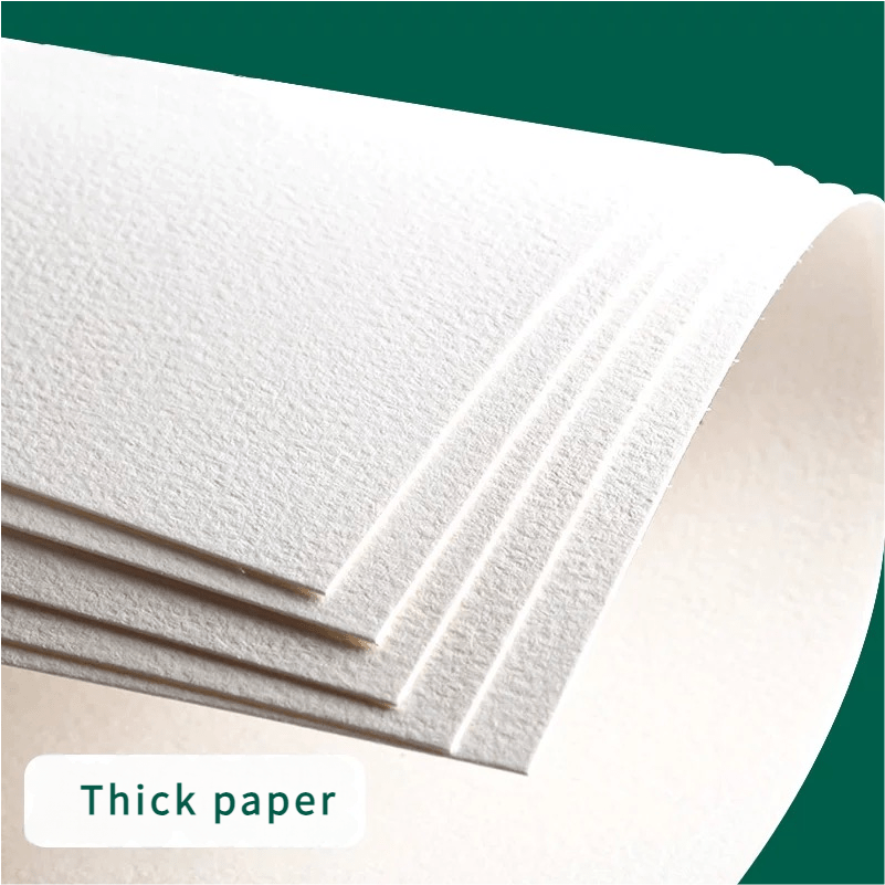 Close-up of thick paper suited for art projects and crafting.