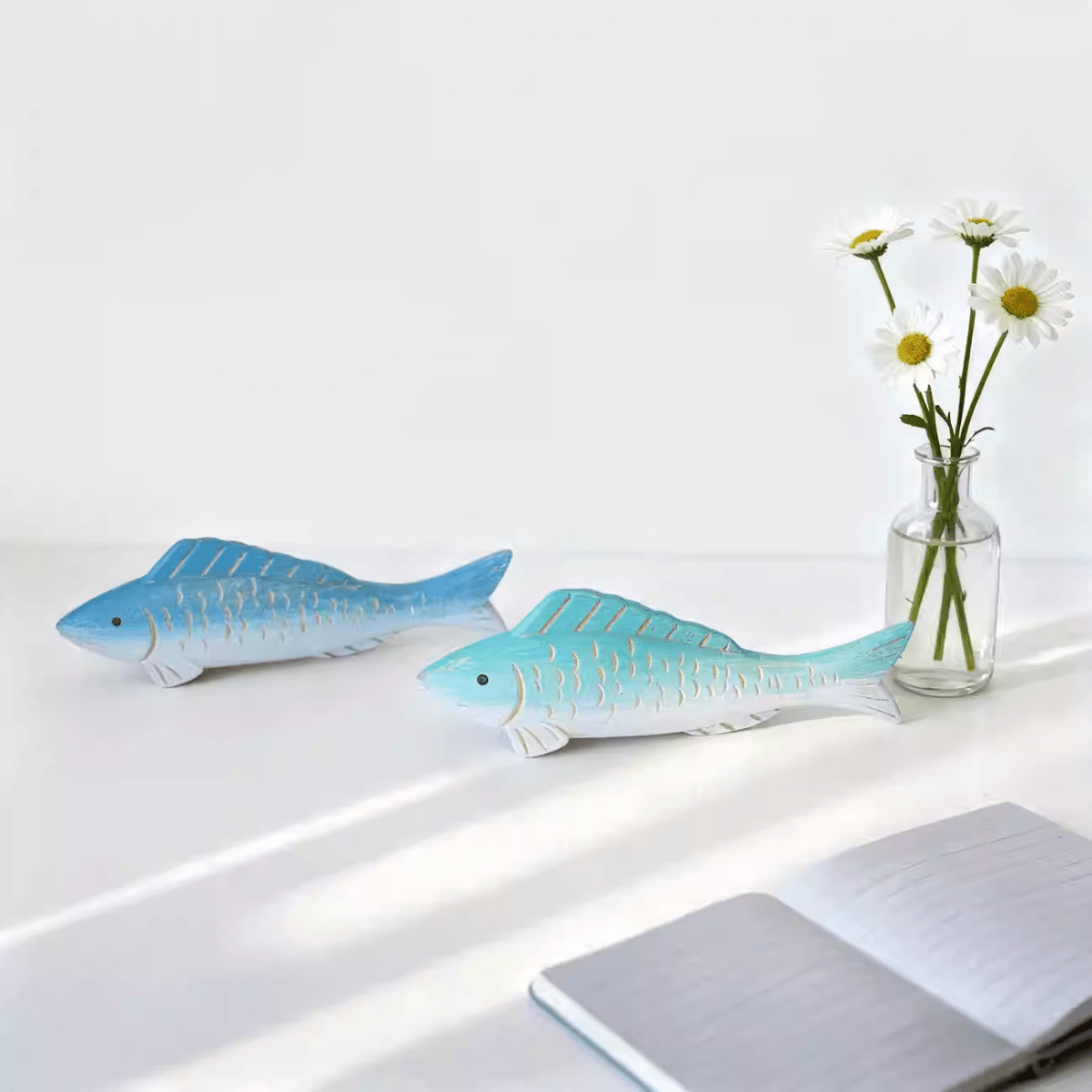 DIY Wooden Carved Fish Kit | Paint Your Ocean Decor 🐟 - FunAcrylic