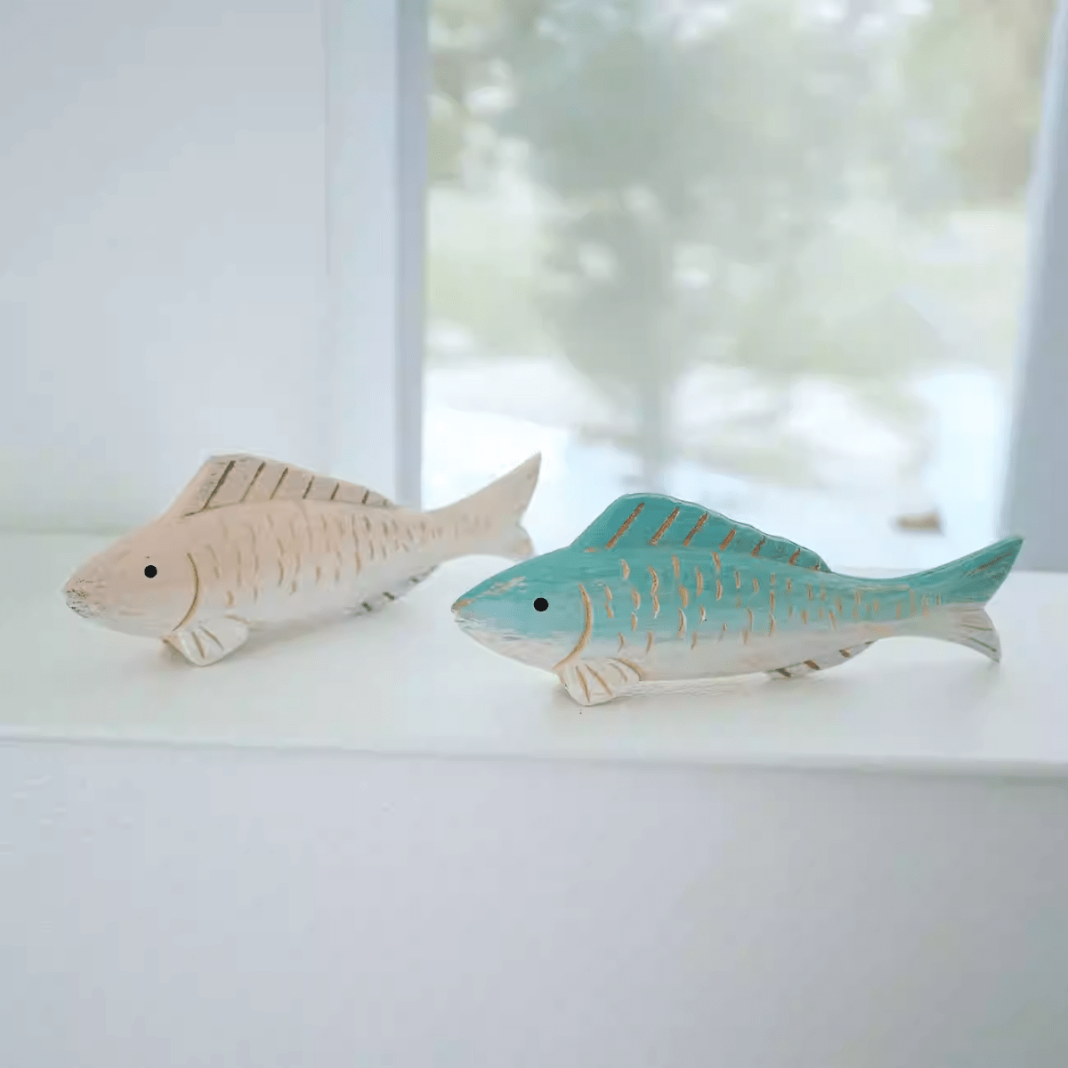 DIY Wooden Carved Fish Kit | Paint Your Ocean Decor 🐟 - FunAcrylic