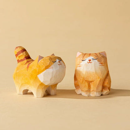 DIY Hand - Carved Wooden Animal Pairs - FunAcrylic