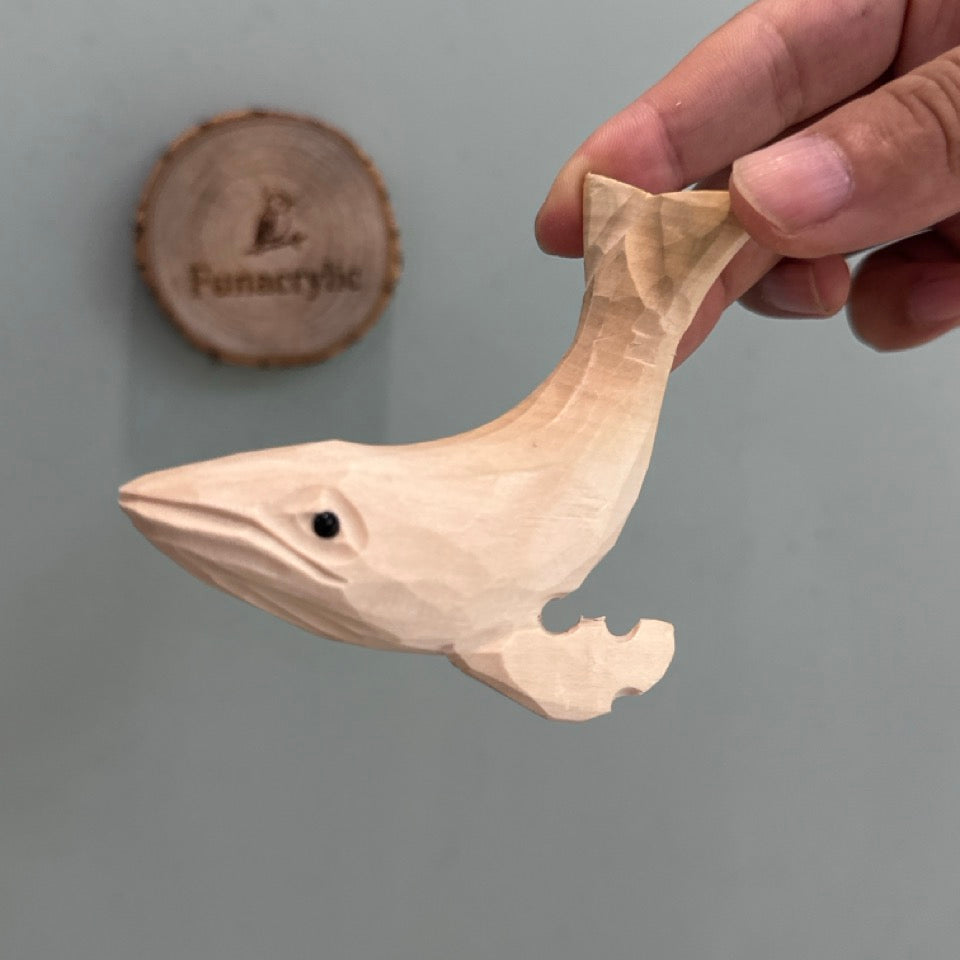 DIY Paintable 3D Wooden Whales
