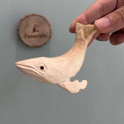 DIY Paintable 3D Wooden Whales