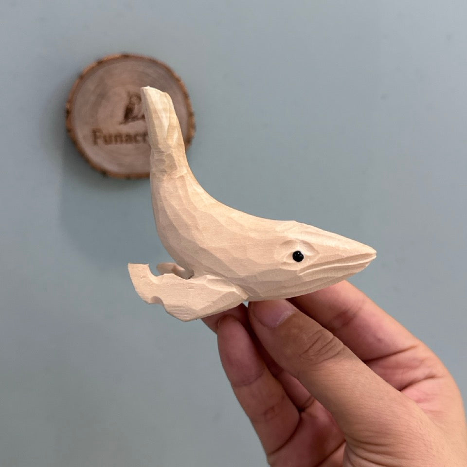 DIY Paintable 3D Wooden Whales