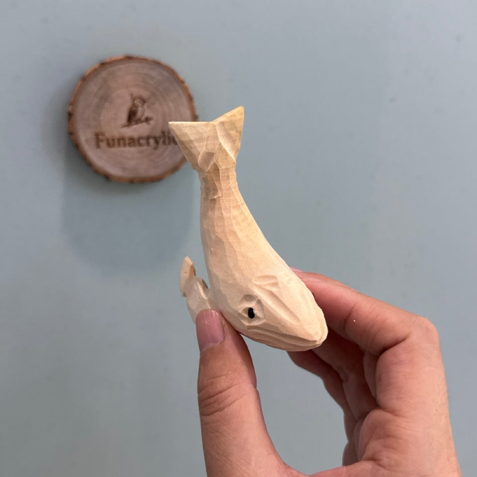 DIY Paintable 3D Wooden Whales