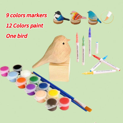 Fun DIY Wooden Bird Kit 🦜