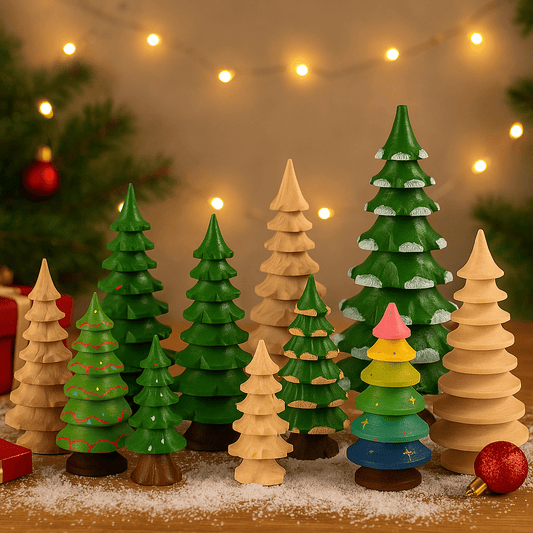 Hand - carved Christmas Tree Doodle Kit🎄 - FunAcrylic